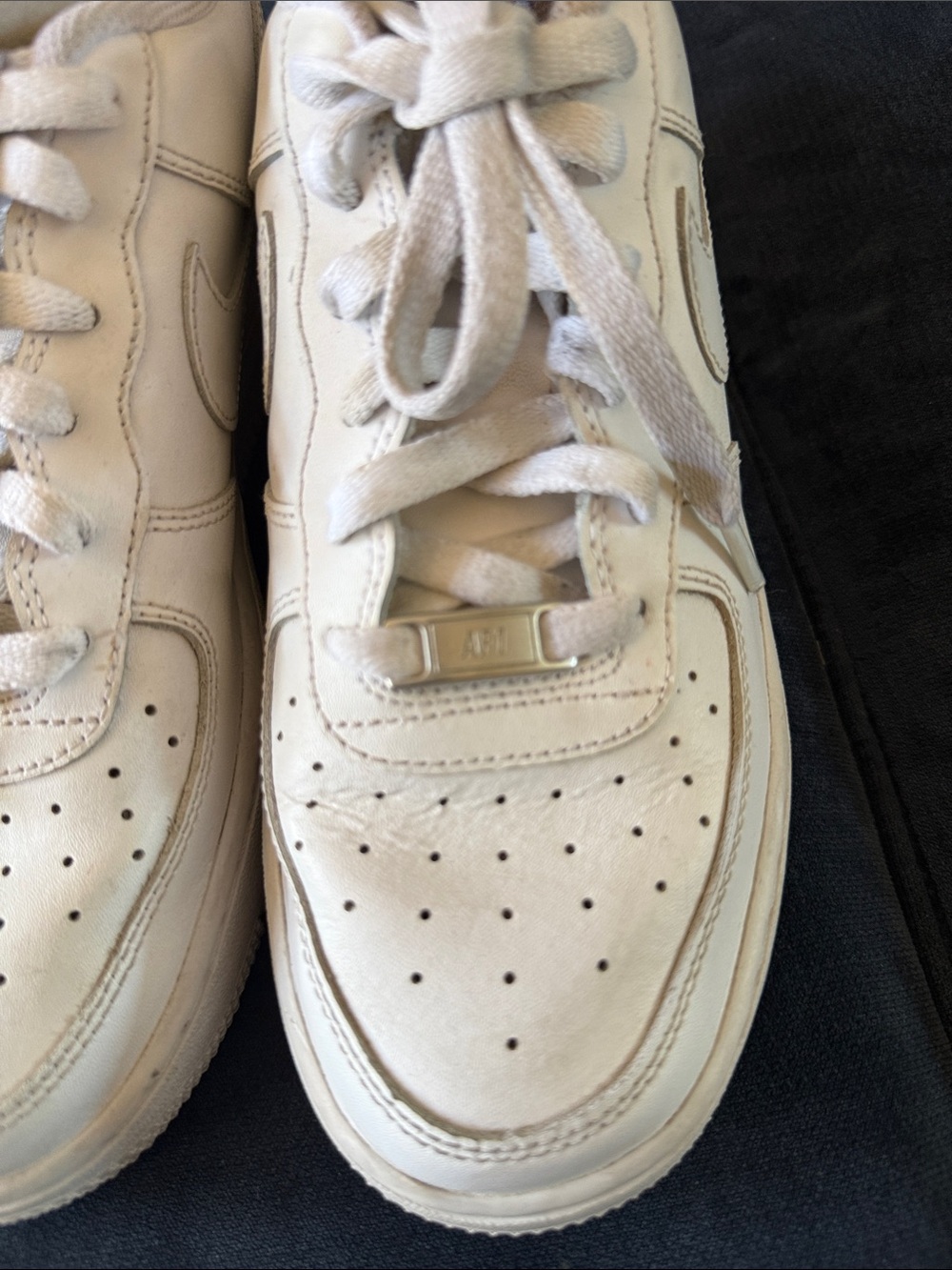 Nike White Air Force 1 Size 6.5y - Picture 12 of 12